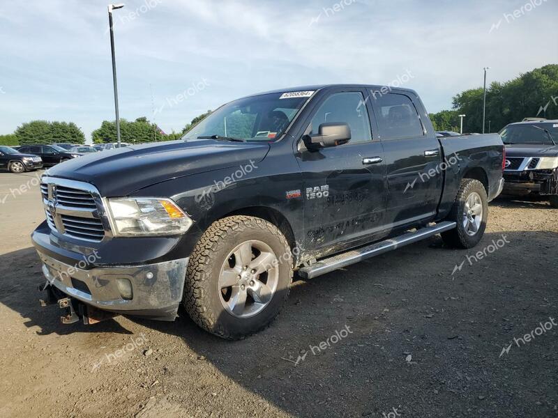 RAM 1500 SLT 2015 black crew pic gas 1C6RR7LT0FS537970 photo #1