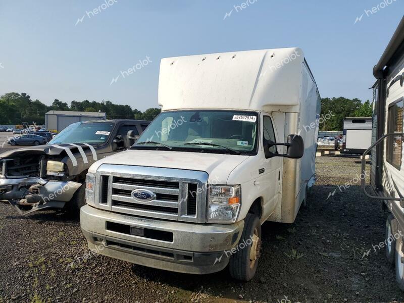 FORD ECONOLINE 2022 white  gas 1FDXE4FN4NDC39945 photo #1