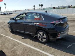 HYUNDAI IONIQ LIMI 2020 black  hybrid engine KMHC05LC9LU241421 photo #3