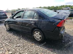 HONDA CIVIC LX 2001 black  gas 2HGES16581H583120 photo #3