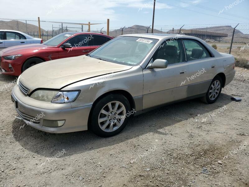 LEXUS ES 300 2000 gold  gas JT8BF28G7Y5102204 photo #1