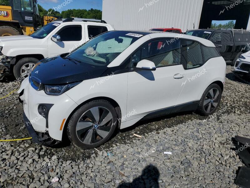 BMW I3 BEV 2015 white  electric WBY1Z2C59FV286163 photo #1