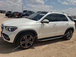 MERCEDES-BENZ GLE 350 4M 2022 white  gas 4JGFB4KB0NA686466 photo #2