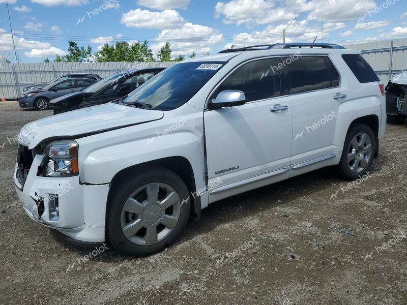 GMC TERRAIN DE 2013 white  flexible fuel 2GKFLZE31D6404581 photo #1