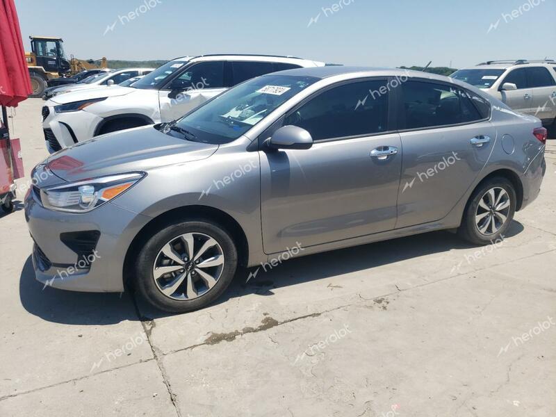 KIA RIO LX 2023 silver  gas 3KPA24AD2PE551264 photo #1