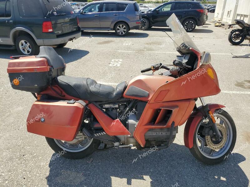 BMW K100 LT 1990 orange road/str gas WB105160XL0181348 photo #1