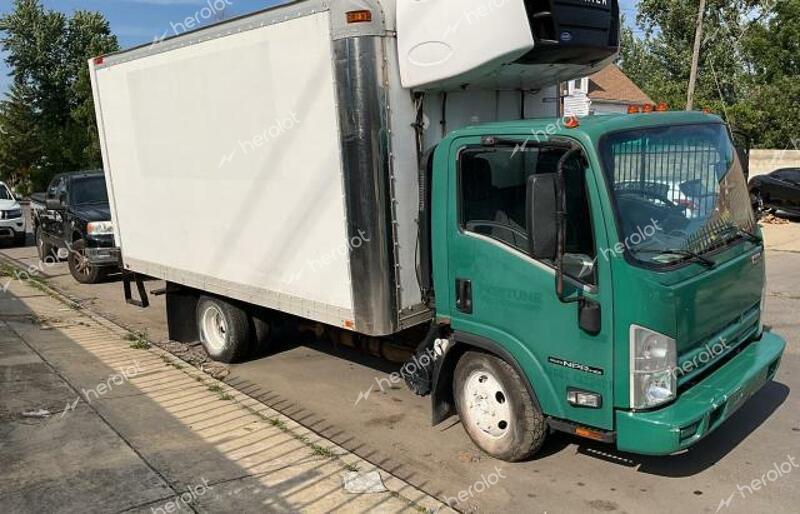 ISUZU NPR 2010 white tilt cab diesel JALC4W160A7002538 photo #1