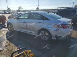 HYUNDAI SONATA HYB 2013 silver  hybrid engine KMHEC4A47DA076266 photo #3