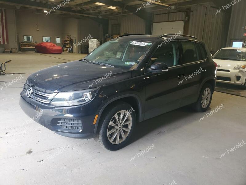 VOLKSWAGEN TIGUAN LIM 2018 black  gas WVGBV7AX9JK005049 photo #1