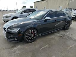 AUDI S4 PREMIUM 2018 black  gas WAUB4AF45JA213452 photo #2