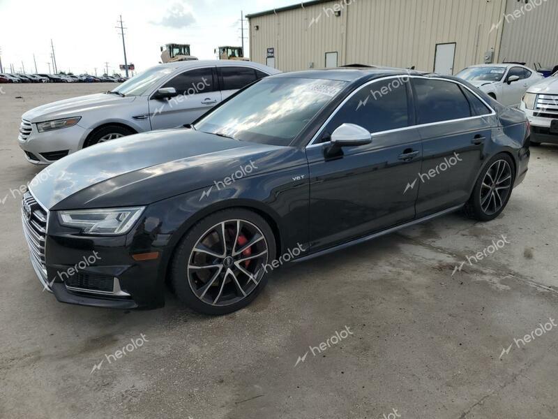 AUDI S4 PREMIUM 2018 black  gas WAUB4AF45JA213452 photo #1