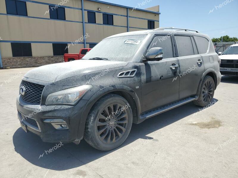 INFINITI QX80 2016 black 4dr spor gas JN8AZ2NE9G9123770 photo #1