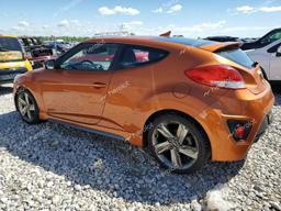 HYUNDAI VELOSTER T 2014 orange  gas KMHTC6AE0EU193750 photo #3