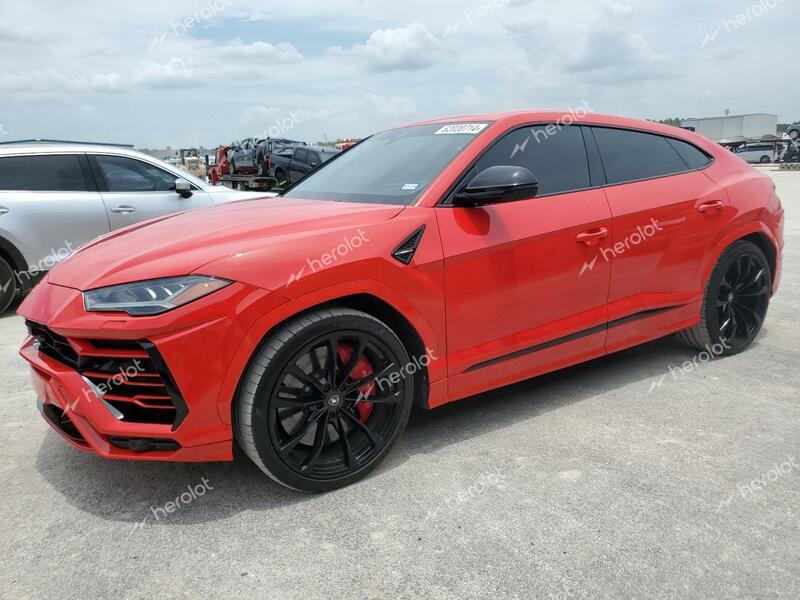 LAMBORGHINI URUS 2022 red  gas ZPBUA1ZL0NLA21835 photo #1