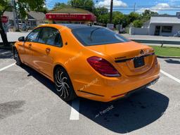 MERCEDES-BENZ S MERCEDES 2016 yellow sedan 4d gas WDDUX7GB3GA151826 photo #4