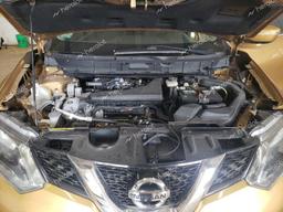 NISSAN ROGUE S 2015 gold 4dr spor gas KNMAT2MV9FP517116 photo #4