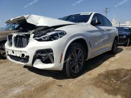 BMW X4 M40I 2019 white  gas 5UXUJ5C59KLJ63166 photo #2