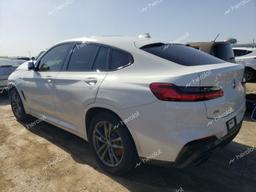 BMW X4 M40I 2019 white  gas 5UXUJ5C59KLJ63166 photo #3