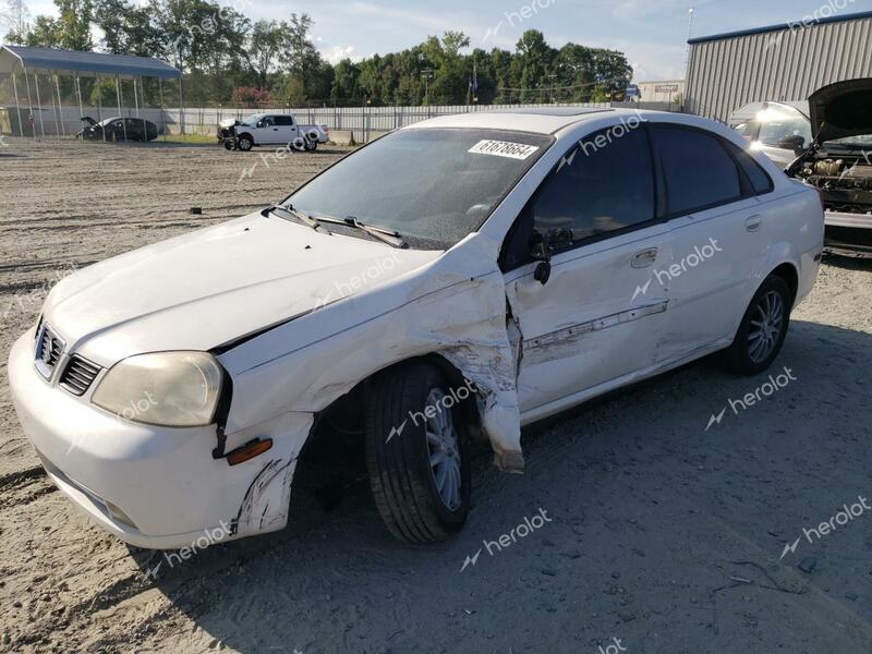 SUZUKI FORENZA LX 2005 white sedan 4d gas KL5JJ56Z75K169406 photo #1