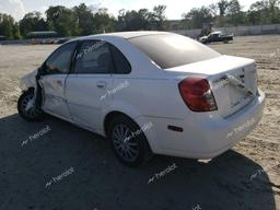 SUZUKI FORENZA LX 2005 white sedan 4d gas KL5JJ56Z75K169406 photo #3