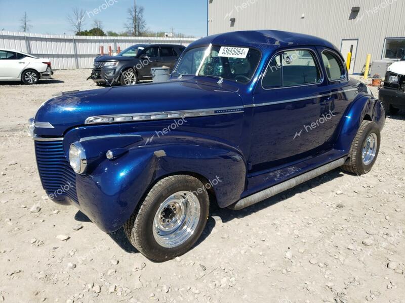 CHEVROLET CAR 1940 blue   21KA05 photo #1