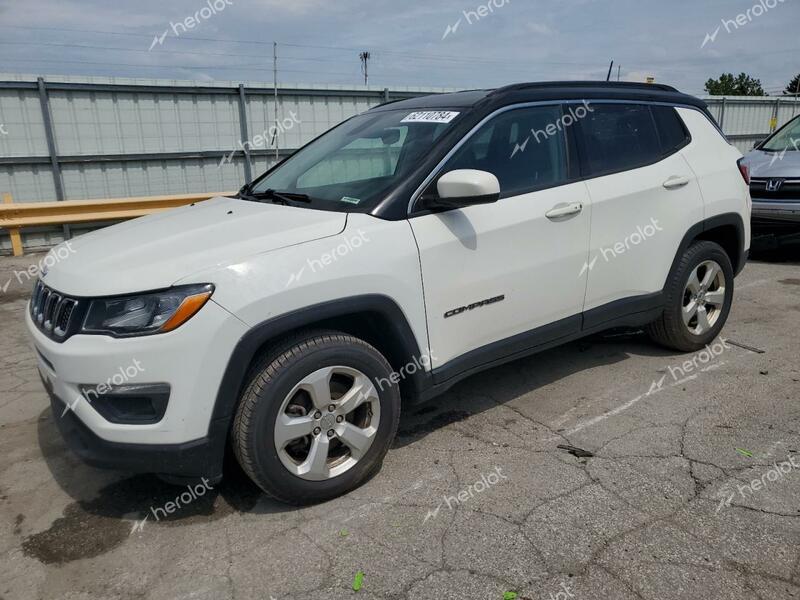 JEEP COMPASS LA 2018 white  gas 3C4NJDBB5JT239394 photo #1