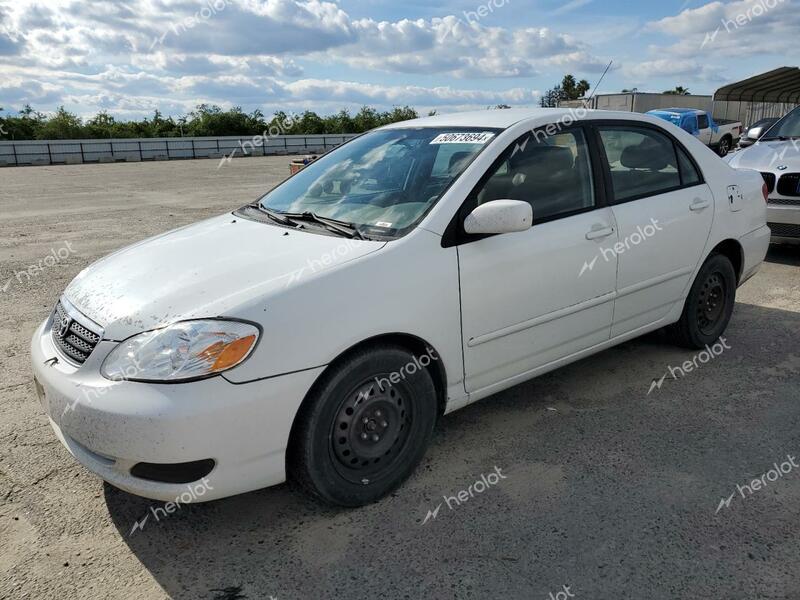 TOYOTA COROLLA CE 2006 white sedan 4d gas 1NXBR32E36Z622906 photo #1