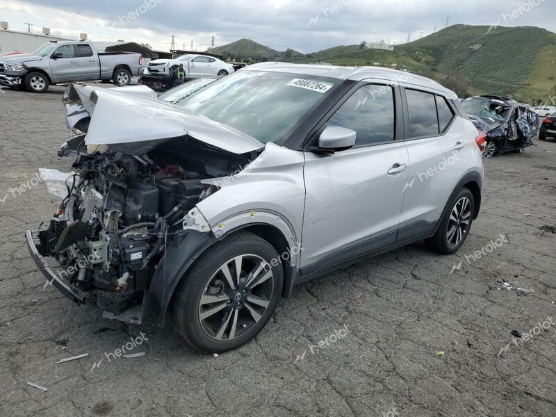 NISSAN KICKS SV 2020 silver  gas 3N1CP5CV7LL534894 photo #1