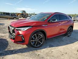 INFINITI QX55 ESSEN 2023 red  gas 3PCAJ5KR7PF115524 photo #2