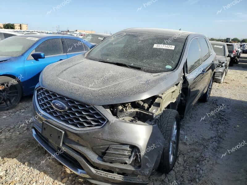 FORD EDGE TITAN 2020 gray  gas 2FMPK3K97LBB24853 photo #1