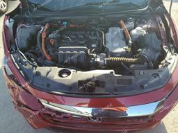 HONDA INSIGHT TO 2021 red  hybrid engine 19XZE4F94ME009092 photo #4