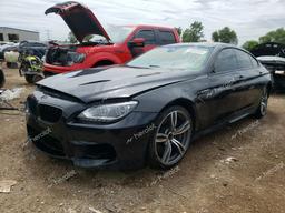 BMW M6 GRAN CO 2015 black  gas WBS6C9C54FD467705 photo #2