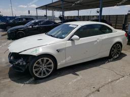 BMW M3 2010 white  gas WBSWL9C54AP332747 photo #2