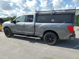 NISSAN TITAN SV 2017 gray  gas 1N6AA1C6XHN568968 photo #3