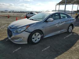 HYUNDAI SONATA HYB 2012 silver sedan 4d hybrid engine KMHEC4A46CA058047 photo #2