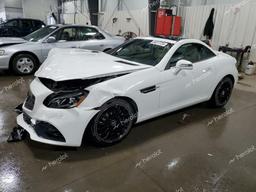 MERCEDES-BENZ SLC 300 2019 white  gas WDDPK3JA6KF160018 photo #2