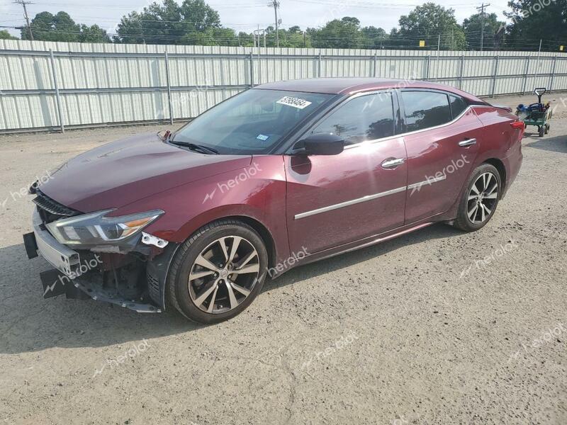 NISSAN MAXIMA 3.5 2018 burgundy  gas 1N4AA6AP3JC388380 photo #1