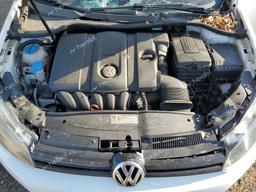 VOLKSWAGEN GOLF 2010 white  gas WVWBA7AJ3AW225128 photo #4