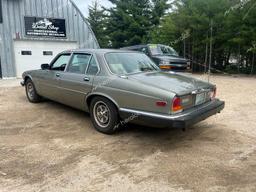 JAGUAR XJ6 VANDEN 1987 gray sedan 4d gas SAJAY1345HC462468 photo #4