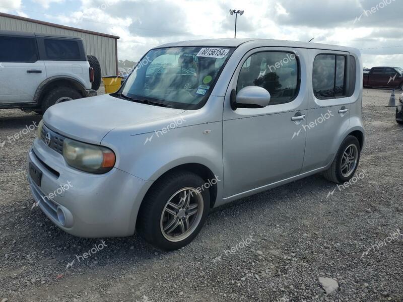 NISSAN CUBE BASE 2012 silver  gas JN8AZ2KR3CT252124 photo #1