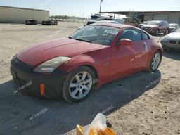 NISSAN 350Z COUPE 2005 red  gas JN1AZ34D05M601341 photo #2