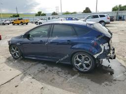 FORD FOCUS ST 2017 blue  gas 1FADP3L90HL280270 photo #3