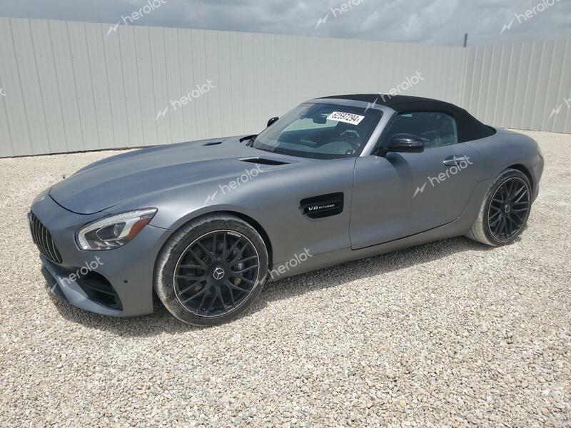 MERCEDES-BENZ AMG GT 2018 gray  gas WDDYK7HA6JA019527 photo #1