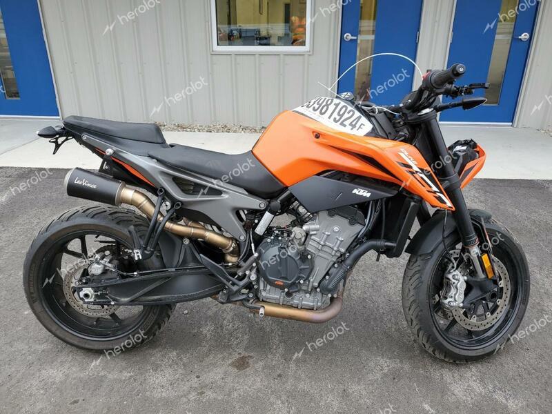 KTM 790 DUKE 2023 orange  gas LCETU7407PH700341 photo #1