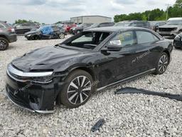 LUCID MOTORS AIR PURE 2023 black  electric 50EA1PFA5PA007472 photo #2