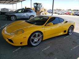 FERRARI 360 MODENA 2000 yellow coupe gas ZFFYU51A7Y0121715 photo #2