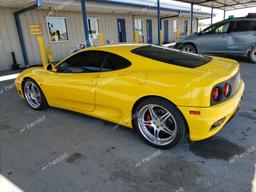 FERRARI 360 MODENA 2000 yellow coupe gas ZFFYU51A7Y0121715 photo #3