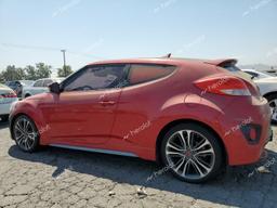 HYUNDAI VELOSTER T 2016 red coupe 3d gas KMHTC6AE5GU261978 photo #3