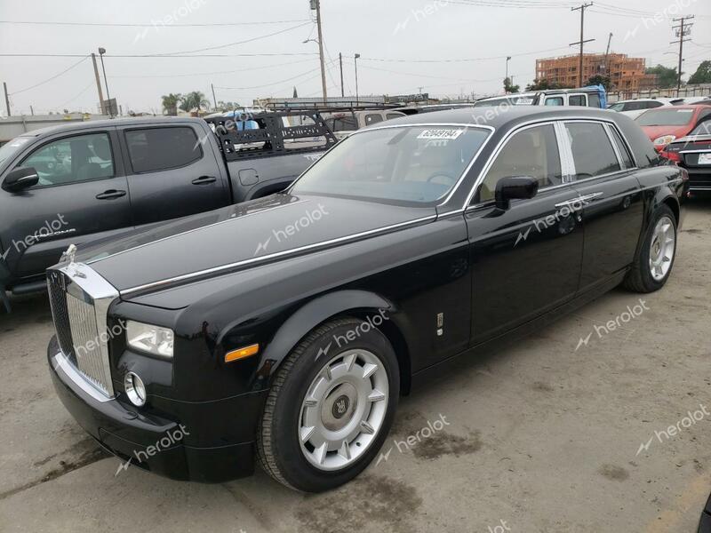 ROLLS-ROYCE PHANTOM 2004 black sedan 4d gas SCA1S68454UX07254 photo #1