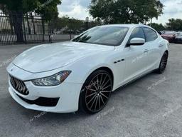 MASERATI GHIBLI S 2019 white  gas ZAM57YSAXK1318416 photo #2